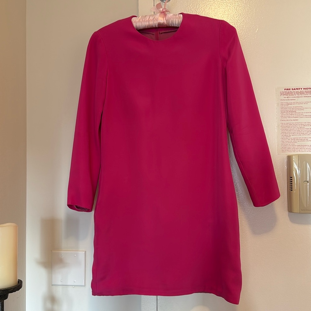 ❌SOLD❌Authentic Celine Hot Pink Shift Dress - Picture 5 of 11